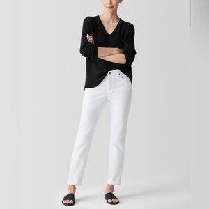 Eileen Fisher Organic Cotton Denim Slim Jean NWT - SZ 8